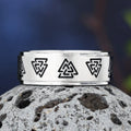 Valknut Viking Style Ring for Men