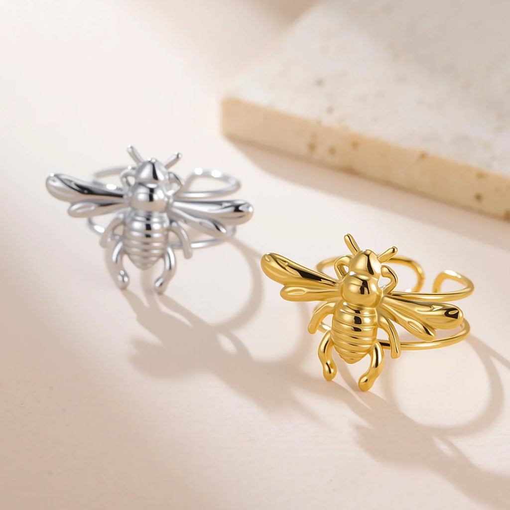 Bague abeille pour femme or