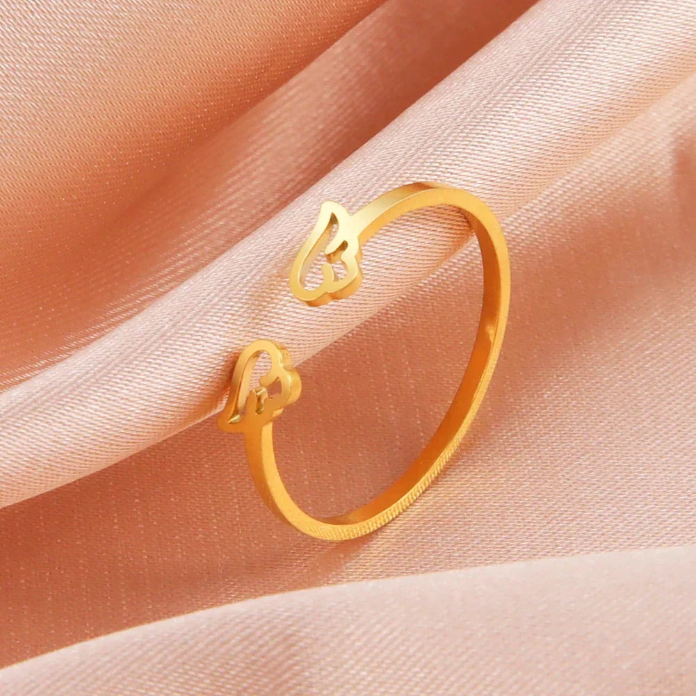 Bague ailes d'ange femme or