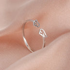 Bague ailes d'ange femme argent