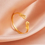 Anillo con alas de ángel para mujer 