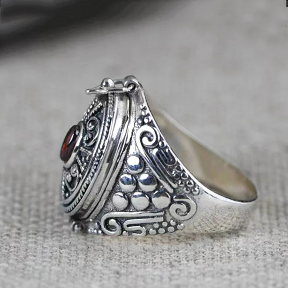 Bague Anneau de Style Ethnique avec Ouverture