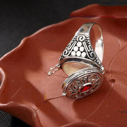 Bague Anneau de Style Ethnique avec Ouverture