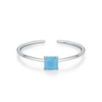 Anillo de Zirconia de Color Piedra de Nacimiento