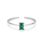 Anillo de Zirconia de Color Piedra de Nacimiento