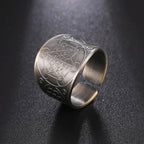 Men's Metatron's Cube Ring Silver