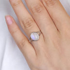 Moonstone Fertility Band Ring