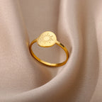 Women's Sun Ring Gold