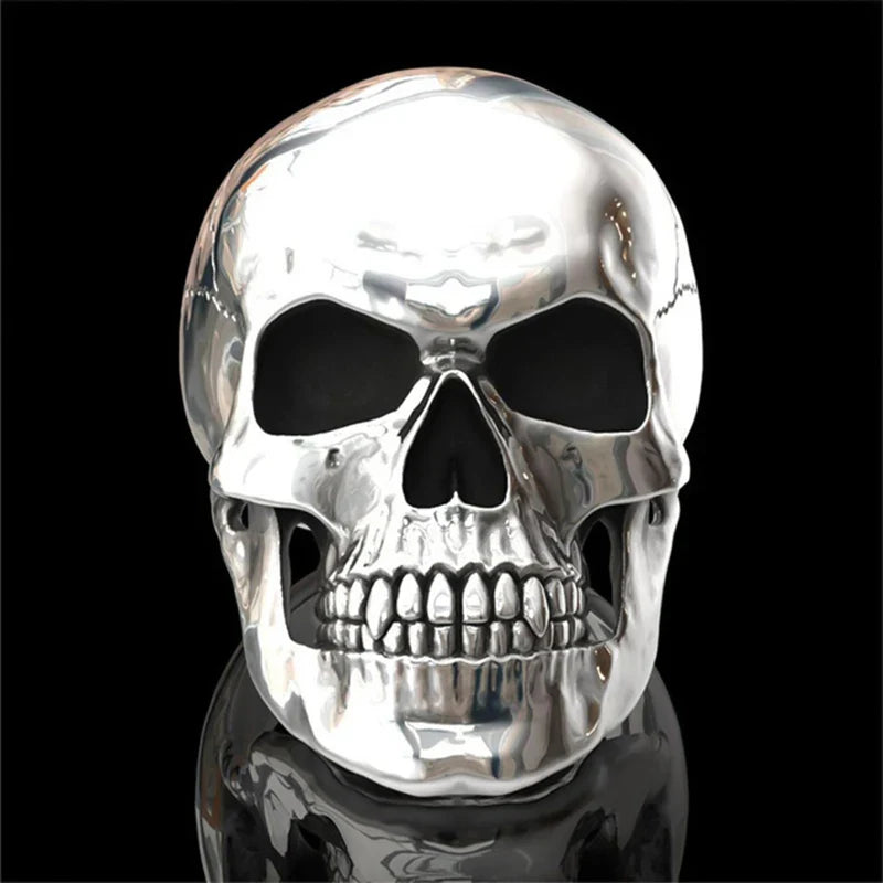 Gothic Skull Head Ring Band