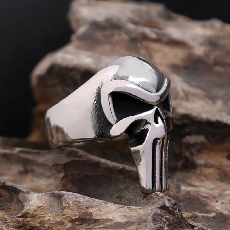 Bague Anneau Tête de Mort Homme
