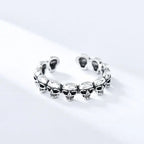 Skull Head Ring Band