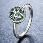 Bague Arbre de Vie Argentée