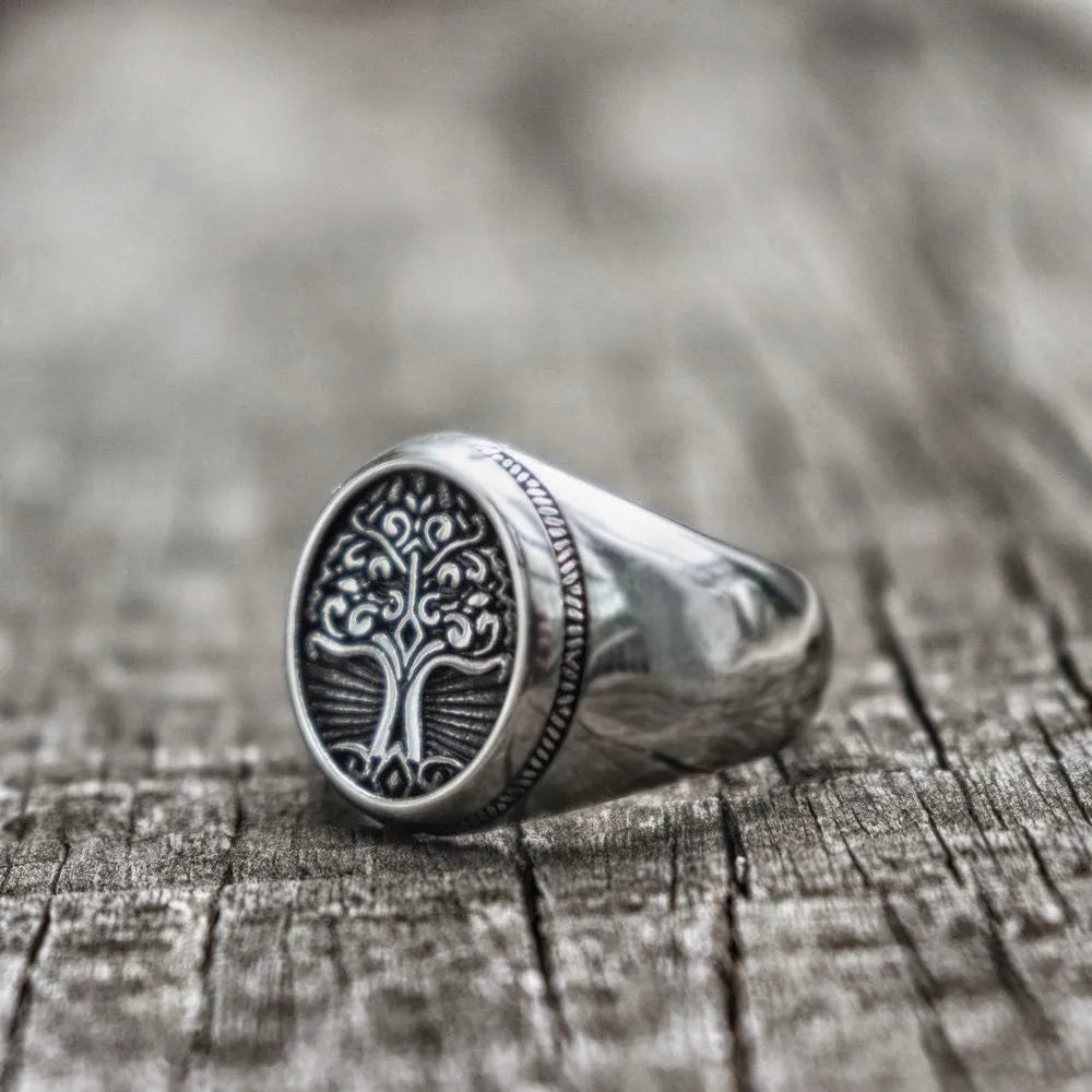 Anillo Árbol de la Vida Celta para Mujer