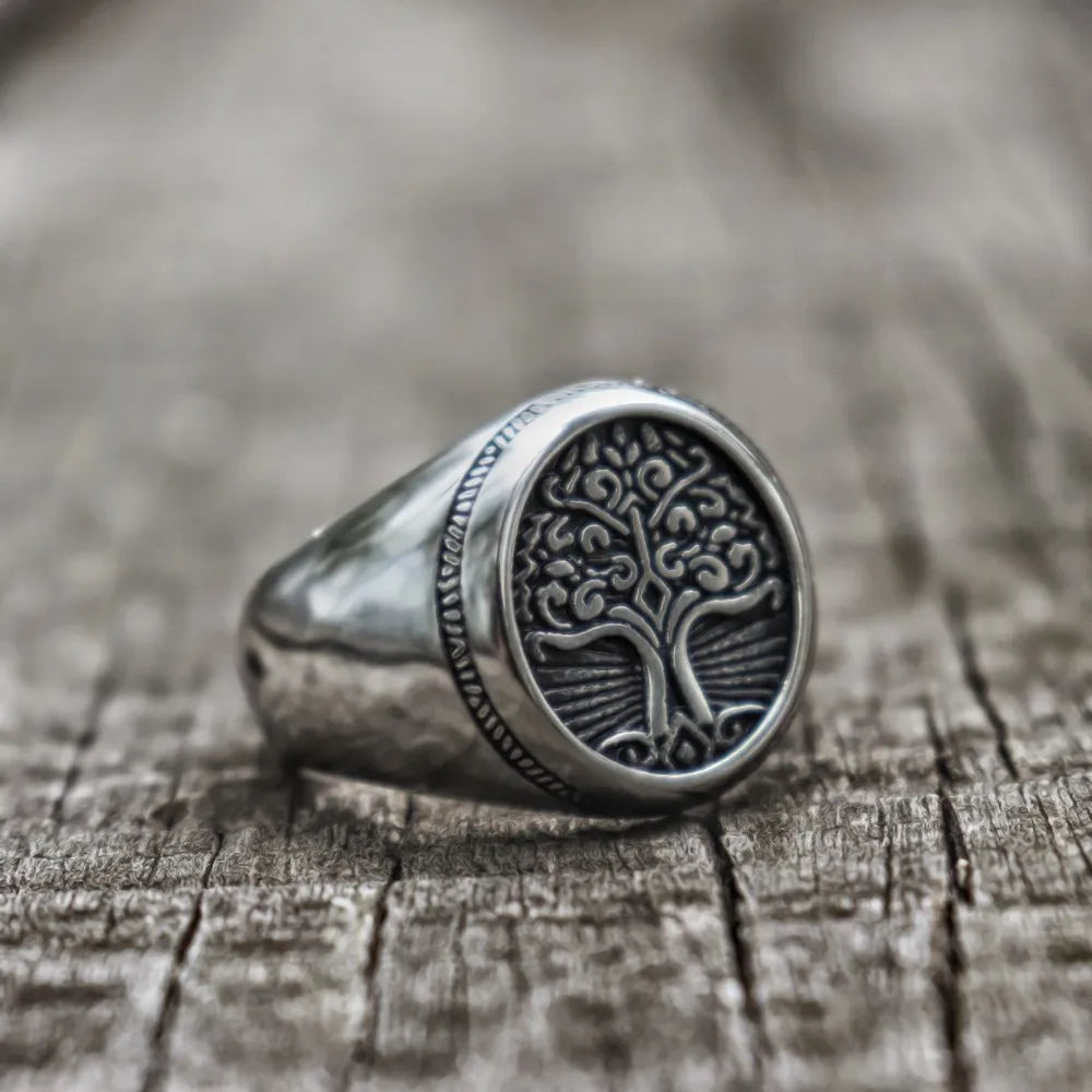 Anillo Árbol de la Vida Celta para Mujer