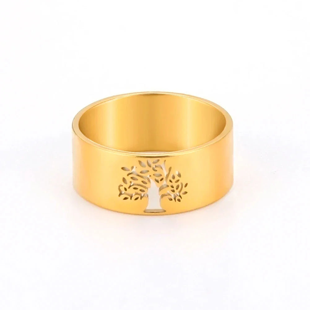 Bague Arbre de Vie Eternité or