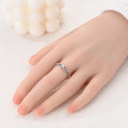 Bague arc-en-ciel symbole infini