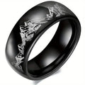 Men's Black Mountain Ring