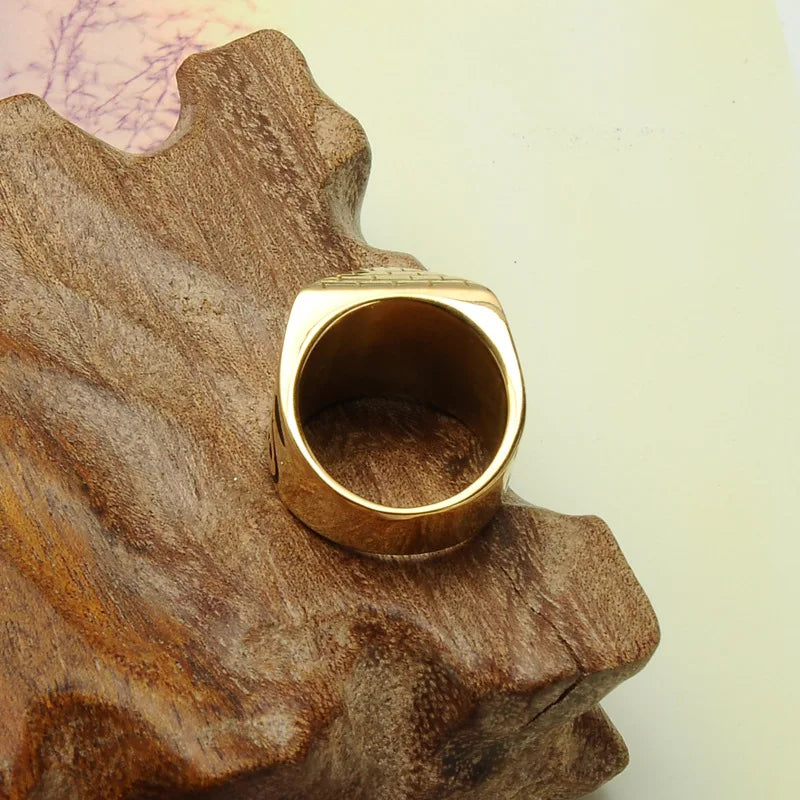 Bague avec Pyramide Egyptienne