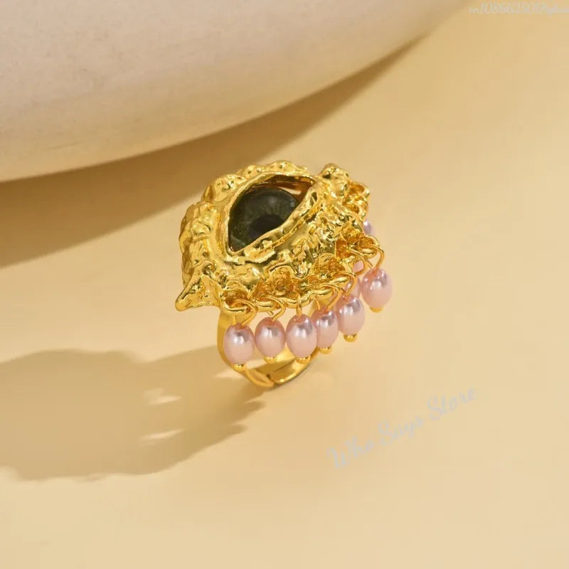 Protection Diamond Rings Evil Eye Protection Ring – Artistika