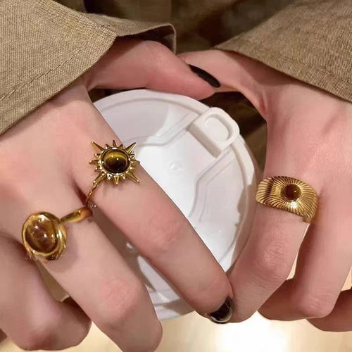 Bague de Protection Oeil de Tigre