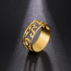 Anillo Egipcio Mujer Ojo de Horus Anillo oro
