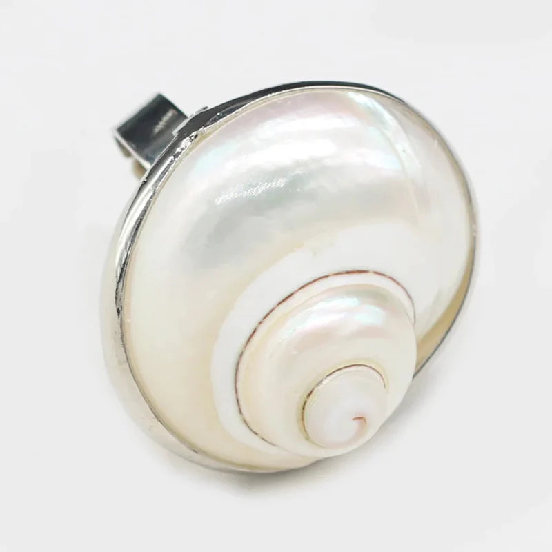 Bague en Nacre de Coquillages