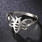 Anillo de abeja para mujer