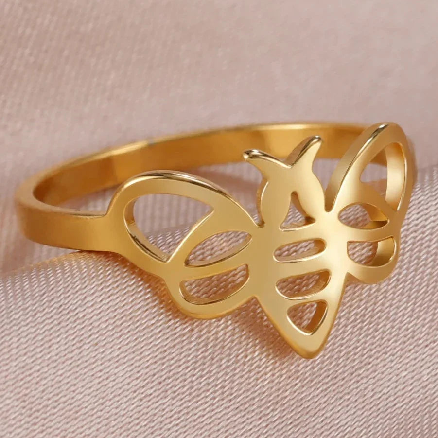 Anillo de abeja para mujer