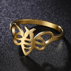 Anillo de abeja para mujer