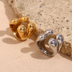 Original Ring Water Drop Band Gold