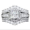 Anillo de mujer con circonita cúbica 