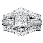 Anillo de mujer con circonita cúbica 