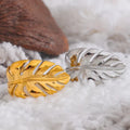 Palm Leaf Gold Ring