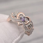 Infinity Heart Ring
