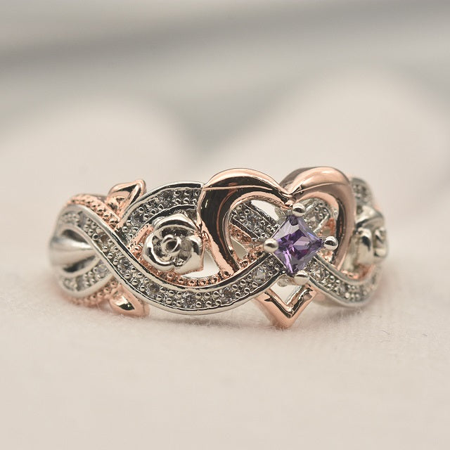Infinity Heart Ring