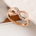 Infinity Rose Gold Ring