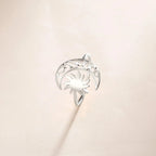 Bague Lune et Soleil argent