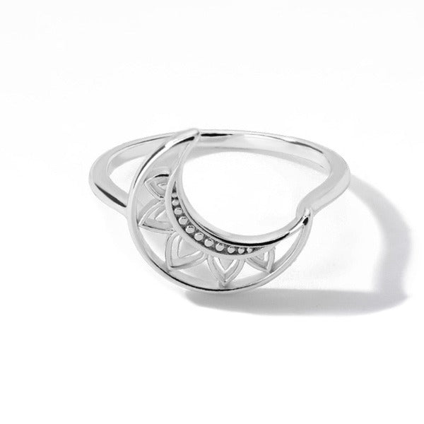 Anillo Luna Astros Mujer plata