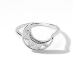 Anillo Luna Astros Mujer plata