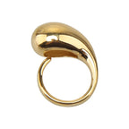 Original Ring Large Water Drop Gold Band