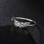 Anillo para mujer alas de ángel 