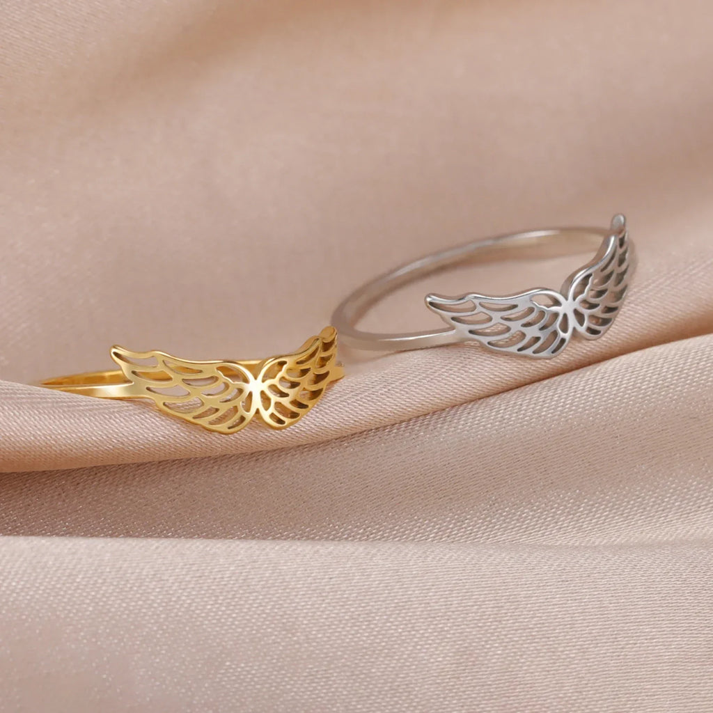 Anillo para mujer alas de ángel 