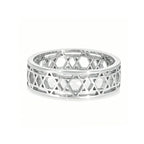 Women's ring with symbolic Jewish Star of David