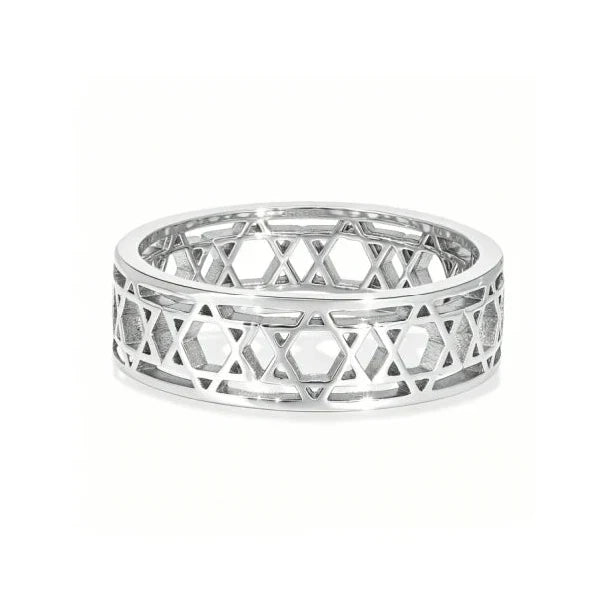 Women's ring with symbolic Jewish Star of David