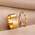 Bague pour Femme Croix Chrétienne or