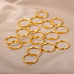 Bague femme initiale