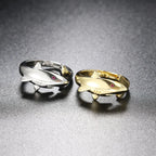 Anillo de Tiburón con Circonio plata