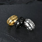 Men's Anti-Stress Rotating Ring