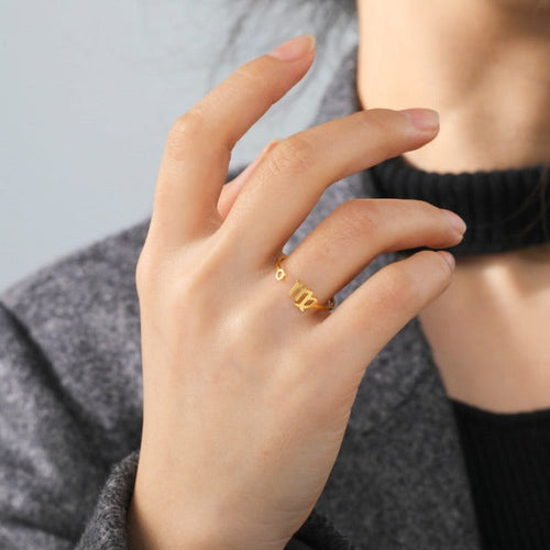 Anillo Signo del Zodíaco 12 Constelaciones