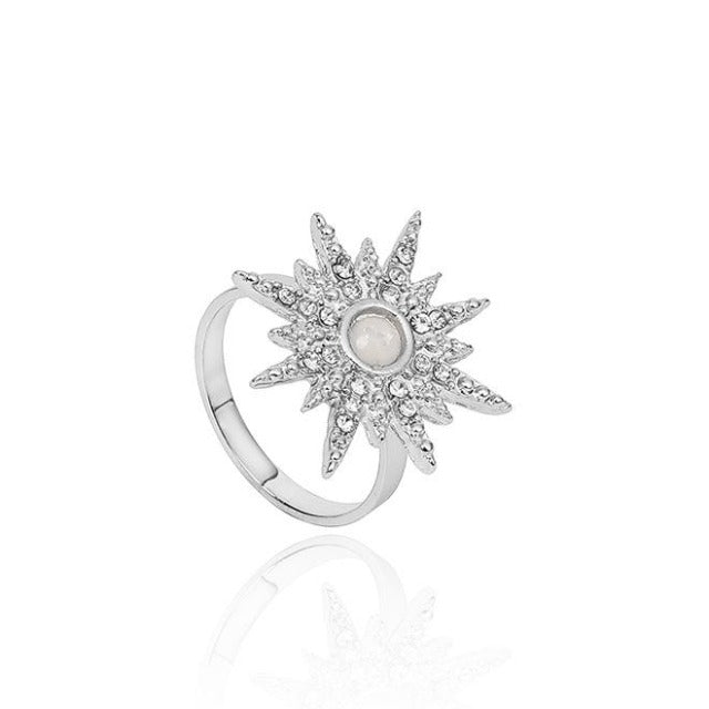 Sun Ring Silver